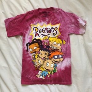 Pink Tie Dye Rugrats T-Shirt
